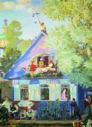 Blue House Boris Kustodiev